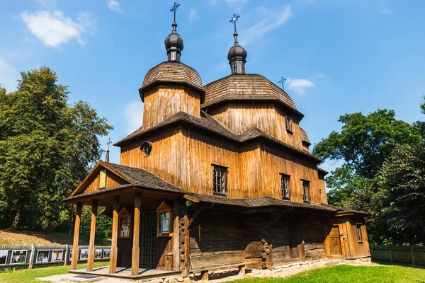 Lublin, Polonya, 01 Eylül 2018: Bir eski Ortodoks Kilisesi Açık Hava Müzesi, Lublin, Polonya