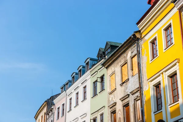 Lublin, Polonya eski şehrin tarihi merkezine.
