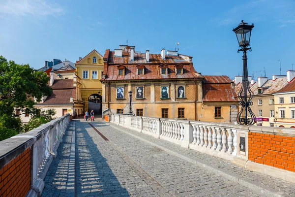 Lublin Polska Września 2018 Zabytkowe Centrum Starego Miasta Lublinie — Zdjęcie stockowe
