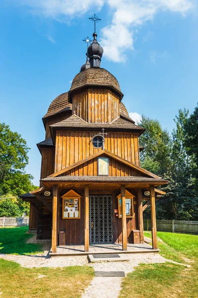 Lublin, Polonya, 01 Eylül 2018: Bir eski Ortodoks Kilisesi Açık Hava Müzesi, Lublin, Polonya