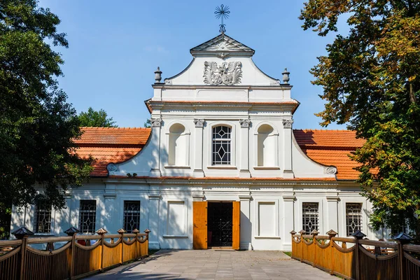 Kostel Ostrově Zwierzyniec Roztocze Polsko — Stock fotografie