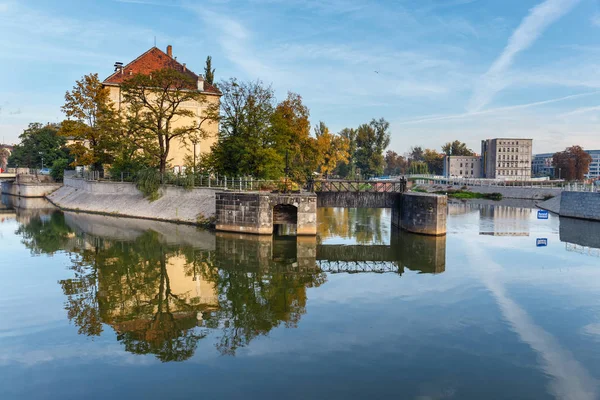 Ostrow Tumski Quartiere Storico Breslavia Polonia — Foto Stock