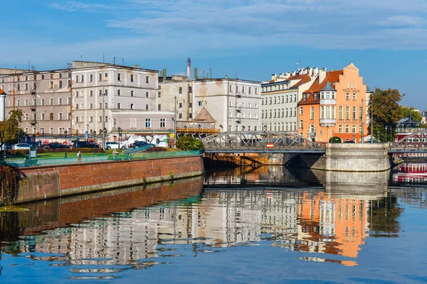 Wroclaw Polsko Říjen 2018 Řeka Odra Wroclaw Polsko Wroclaw Město — Stock fotografie