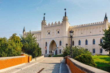 Lublin, Polonya Ortaçağ Kraliyet Kalesi görünümü