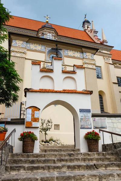 Kaziemierz Dolny Polen August 2018 Unbekannte Spazieren Durch Die Altstadt — Stockfoto