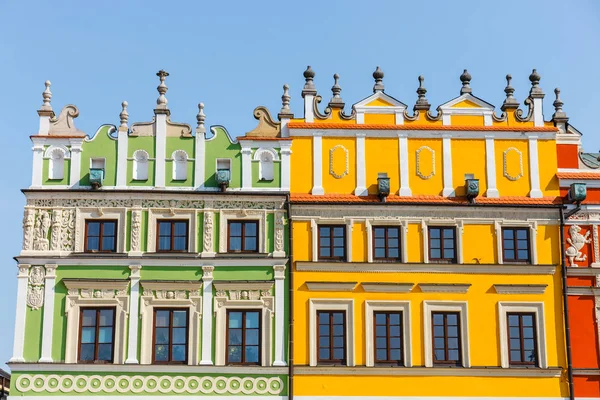 Utsikt Över Stora Torget Zamosc Polen — Stockfoto