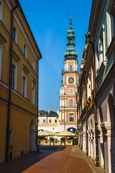 Zamosc Poland September 2018 Great Market Square Zamosc Poland — Stock Photo, Image