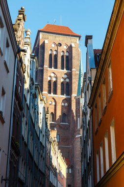 Katolik Kilisesi St. Mary veya kutsal bakire Meryem, Gdansk, Polonya varsayımı Bazilikası