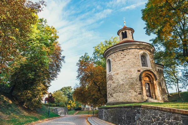 Rotunde Von Martin Vysehrad Prag Tschechische Republik — Stockfoto