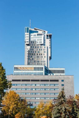Baltık Denizi, Gdynia Harbor'da modern gökdelen