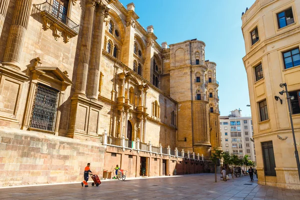 Malaga Hiszpania Kwietnia 2018 Catedral Encarnacion Malaga Został Zbudowany Roku — Zdjęcie stockowe