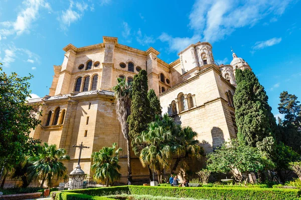 Malaga Španělsko Duben 2018 Encarnacion Catedral Malaga Byl Postaven Roce — Stock fotografie