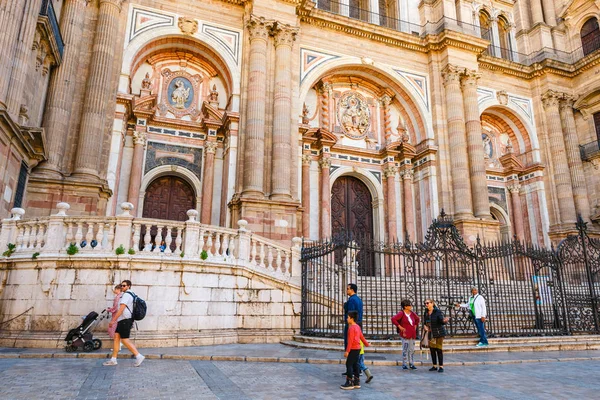 Malaga Španělsko Duben 2018 Encarnacion Catedral Malaga Byl Postaven Roce — Stock fotografie