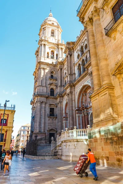 Malaga Španělsko Duben 2018 Encarnacion Catedral Malaga Byl Postaven Roce — Stock fotografie