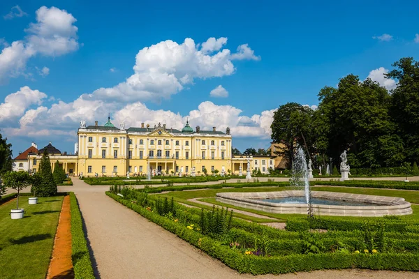 Красива архітектура палацу Браницьких у Білостоці, Польща — стокове фото