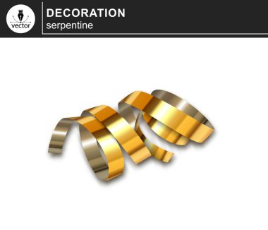 Altın Yılan. Dekoratif öğe.