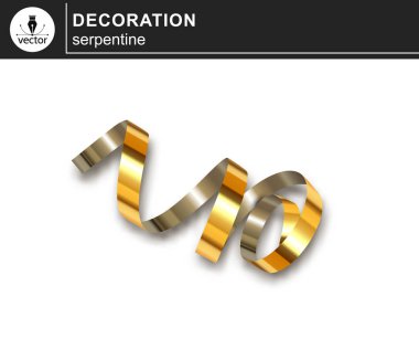 Altın Yılan. Dekoratif öğe.