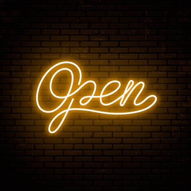 Neon işareti için çizim