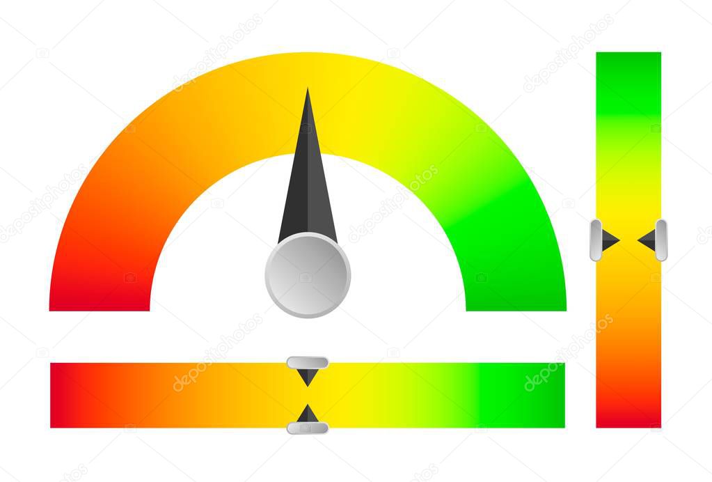 Indicator from critical level to stable