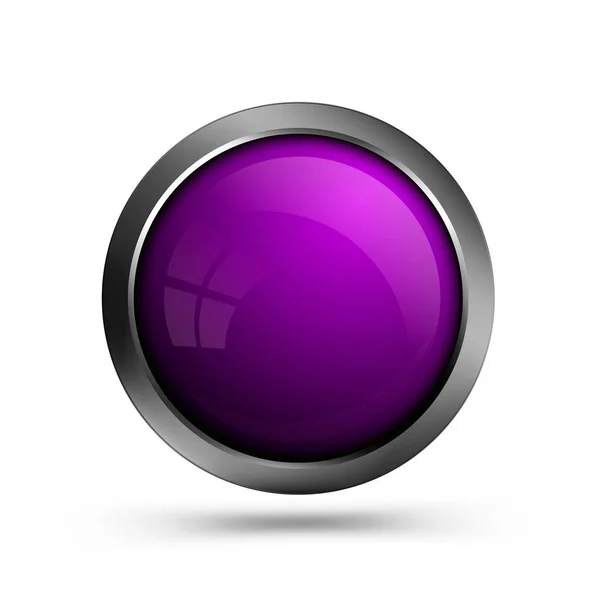 Botón web es púrpura . — Archivo Imágenes Vectoriales