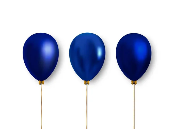 Realistyczne balony wektorowe do dekoracji. — Wektor stockowy