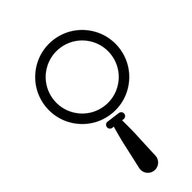 vektör büyüteç simgesini.