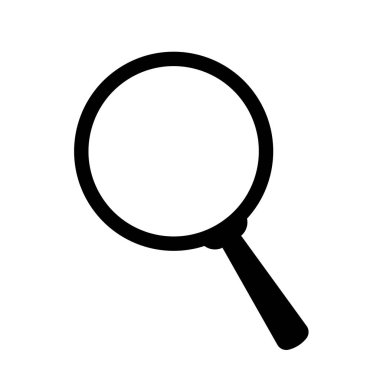 vektör büyüteç simgesini.