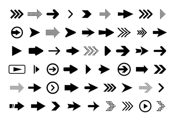 Flèches vectorielles modernes . — Image vectorielle