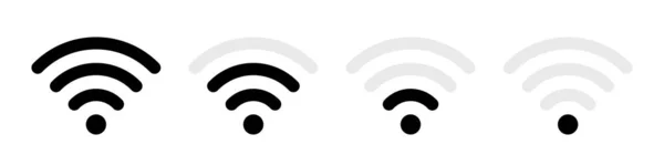 Wifi のアイコン ベクトル. — ストックベクタ