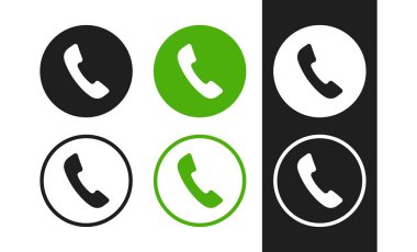 telefon vektör simgesi.
