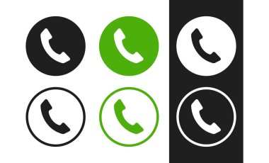 telefon vektör simgesi.