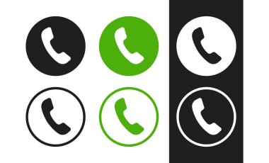 telefon vektör simgesi.