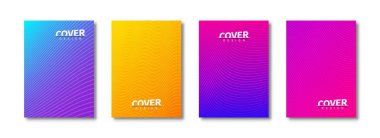 Modern soyut kaplama dizaynı. Vektör parlak şablon kapakları. Şablon ağ ya da yazdırma tasarımında kullanılmaya hazır.