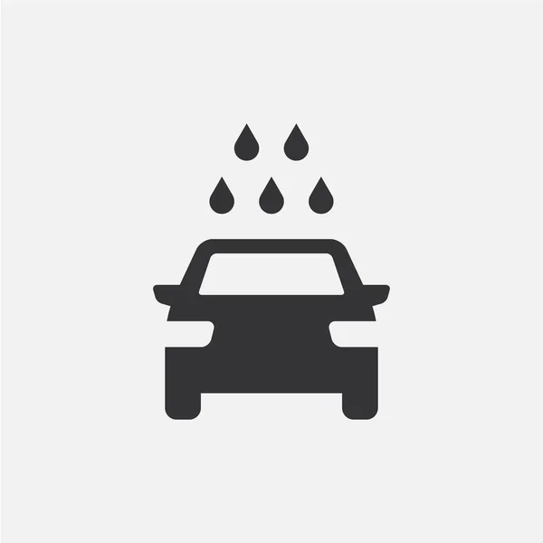 Araba yıkama. Basit vektör simgesi