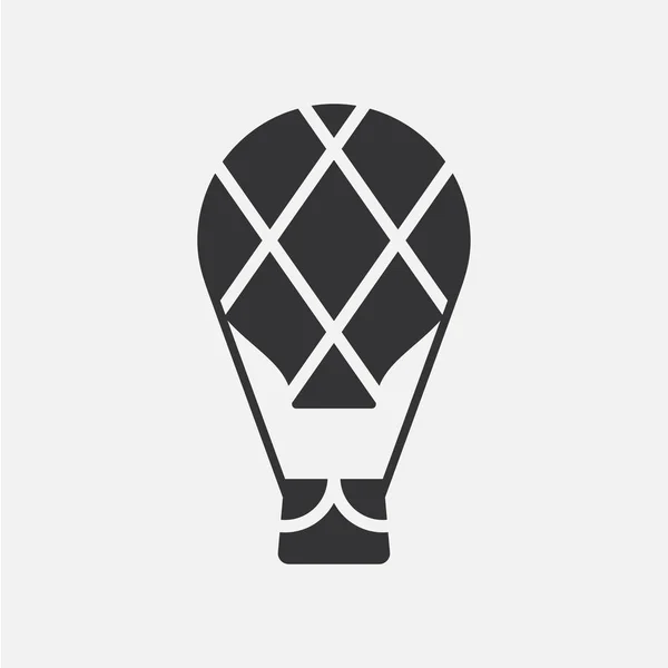 Vintage hava topu. Basit vektör simgesi