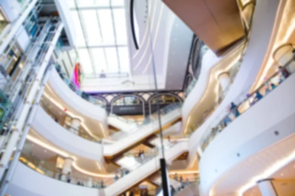 Fond flou - Fond intérieur du grand magasin avec bokeh Images De Stock Libres De Droits