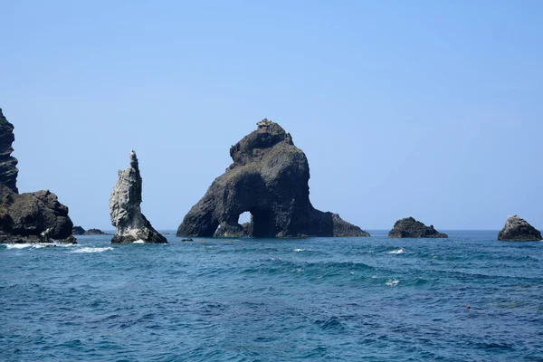 Dokdo. Kore Doğu sonunda güzel bir ada