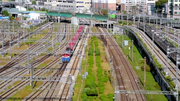 Una Vista Del Río Han Seúl Con Yate Muelle — Vídeo de stock