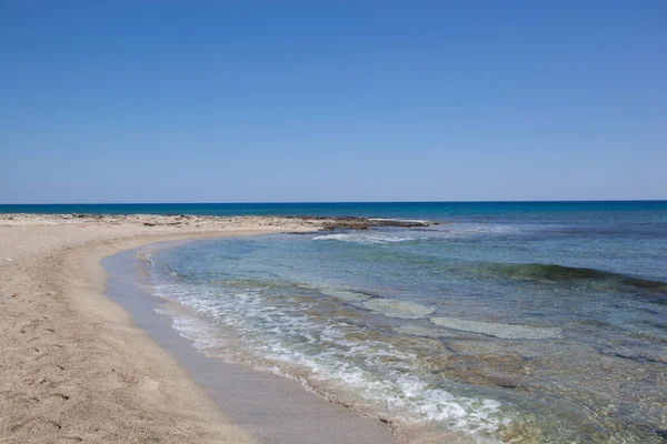 Homokos Beach Chrissi Szigete Kréta Görögország — Stock Fotó