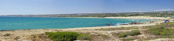 Malerische Küste Mit Felsigem Kap Der Nähe Des Strandes Von — Stockfoto