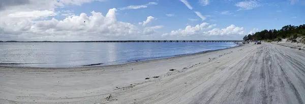 Amelia Island Florida Abd Ekim 2017 Beach Hayatına Fernandina Beach — Stok fotoğraf