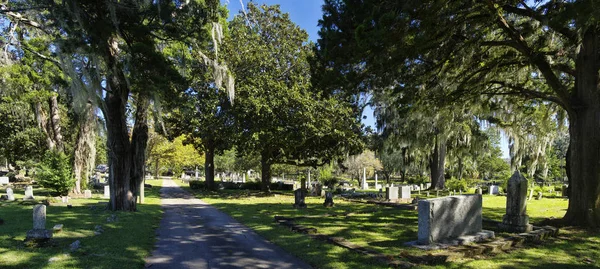 Tallahassee Eua Outubro 2017 Cemitério Cidade Velha Tallahassee Cemitério Mais — Fotografia de Stock