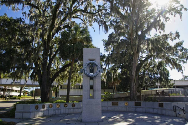 Tallahassee Eua Outubro 2017 Monumento Liberdade Frente Museu História Flórida — Fotografia de Stock