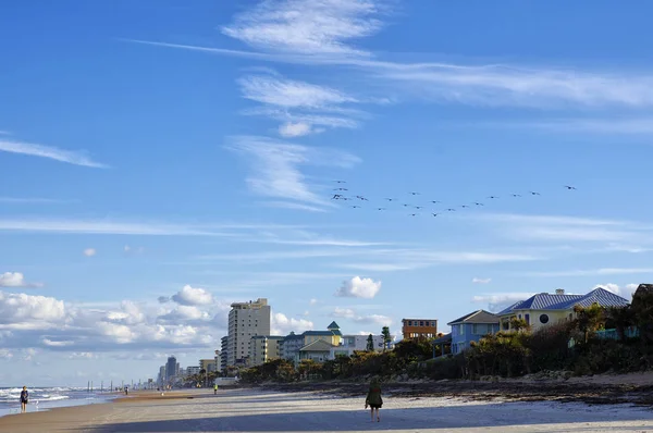 Blue Sky Daytona Beach Florida Usa — Stock Photo, Image