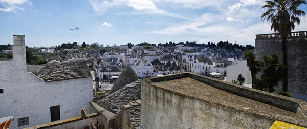 Alberobello Apulien Italien Mars 2018 Alberobello Liten Stad Södra Italien — Stockfoto