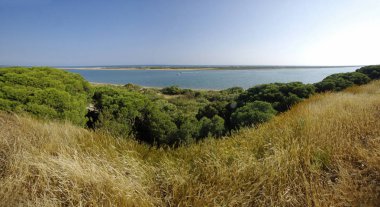 Flecha de Nueva Umbria, Huelva bölgesinde Nuevo Portil kasabasının bakış açısı, İspanya