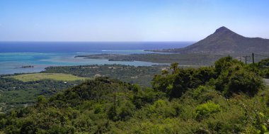 Le morne Tamarin Bakış Açısı Black River Gorges Milli Parkı, Mauritius bulunan