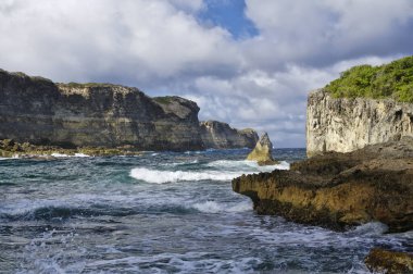 Guadeloupe, Fransız Batı Hint Adaları 'ndaki Pointe de la Grande Vigie' ye bakın