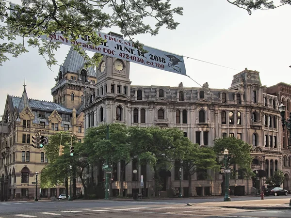 Syracuse Nova Iorque Eua Maio 2018 Canto South Salina Street — Fotografia de Stock