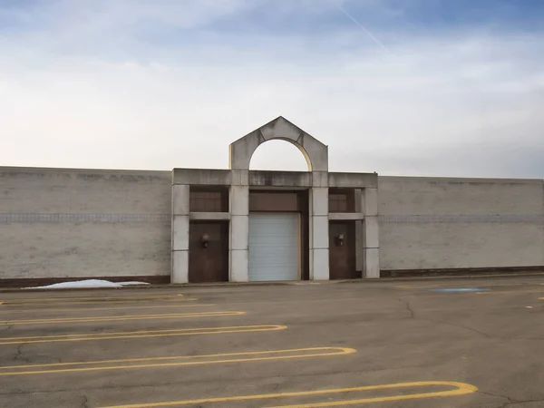 Nearly Vacant American Mall Example Downward Trend Brick Mortar Retail Stock Photo